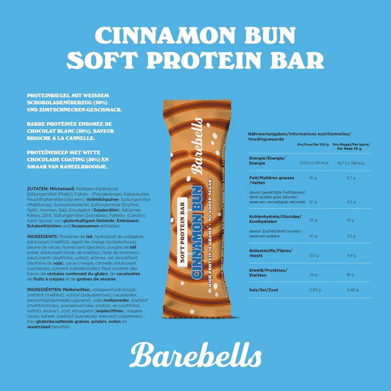 Soft Protein Bar (12x55g)