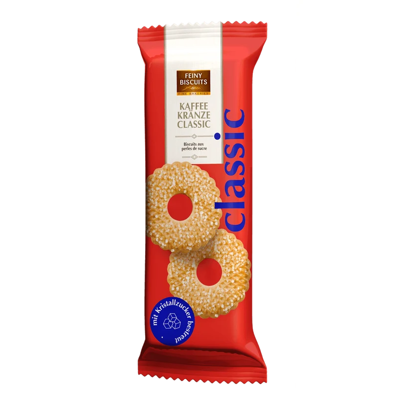 Feiny Biscuits Kaffeekränze Zucker 150g