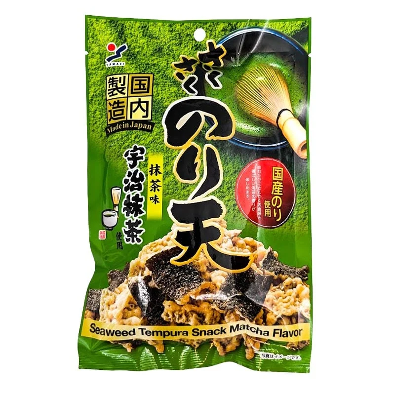 Seegras Chips Tempura & Matcha 30g