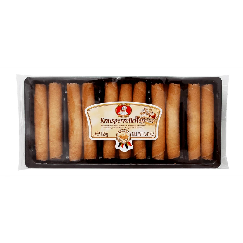Pâtisserie Mathéo Knusperröllchen 125g