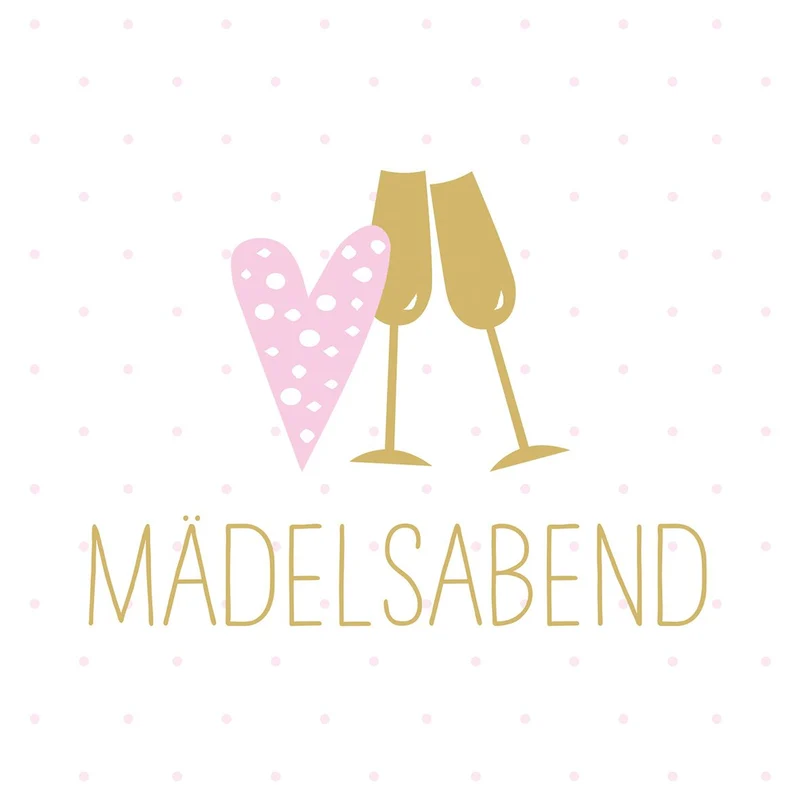 Servietten "Mädelsabend"