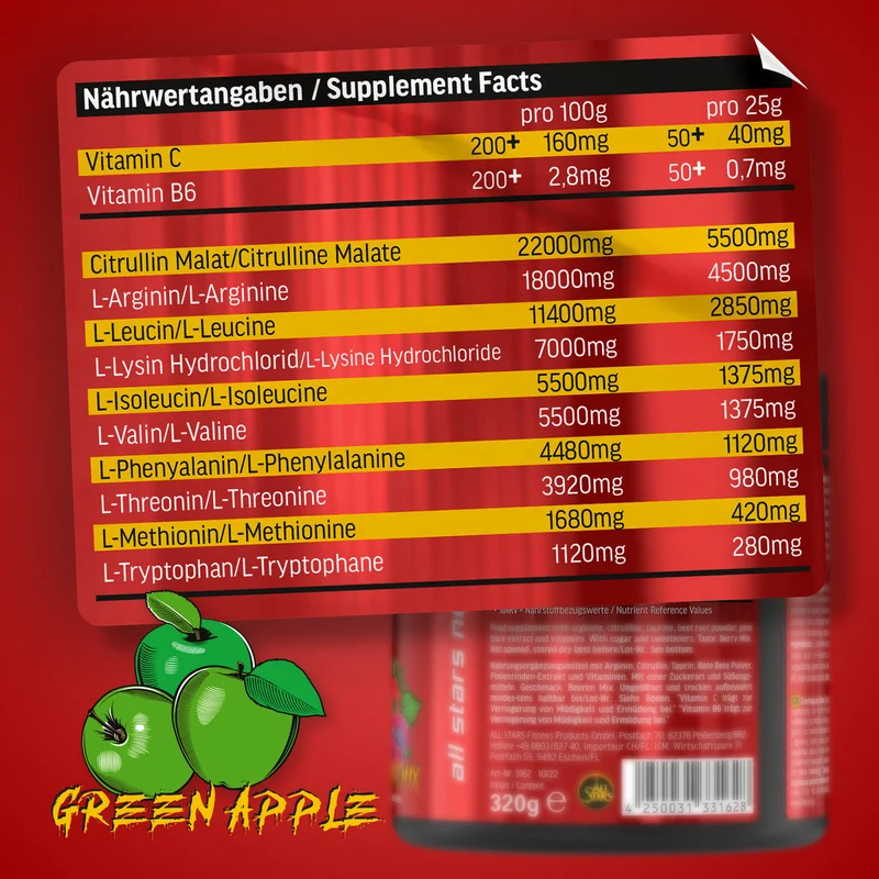 Intra-X Markus Schmid Edition Intraworkout (400g)