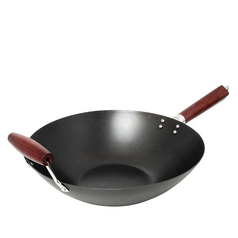 Wokpfanne mit flachem Boden 35 cm
