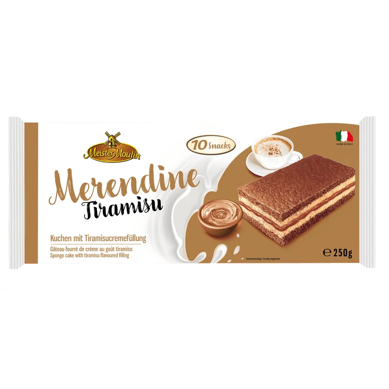 Meister Moulin Kuchenschnitten mit Tiramisucreme 250g