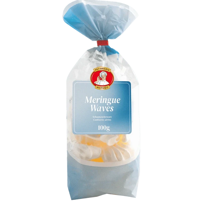 Pâtisserie Mathéo Meringue Waves Schaumzuckergebäck 100g