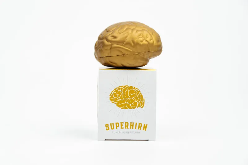 Geschenkbox „Superhirn“ für Prüfungen – Motivation, Energie & Humor für alle Prüflinge