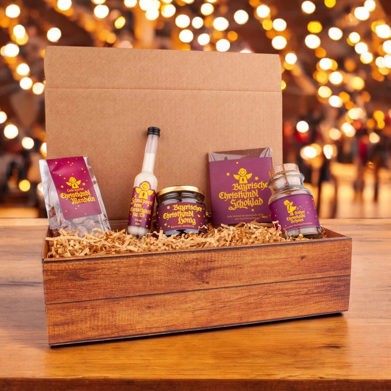 Geschenkbox "A guads Neis"