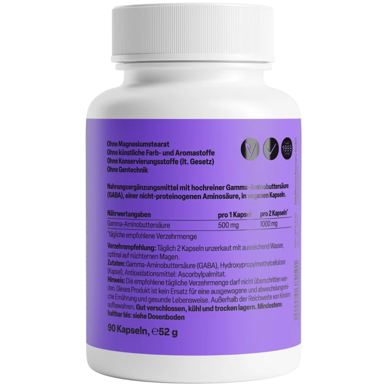 Gaba 500mg (90 Kapseln)