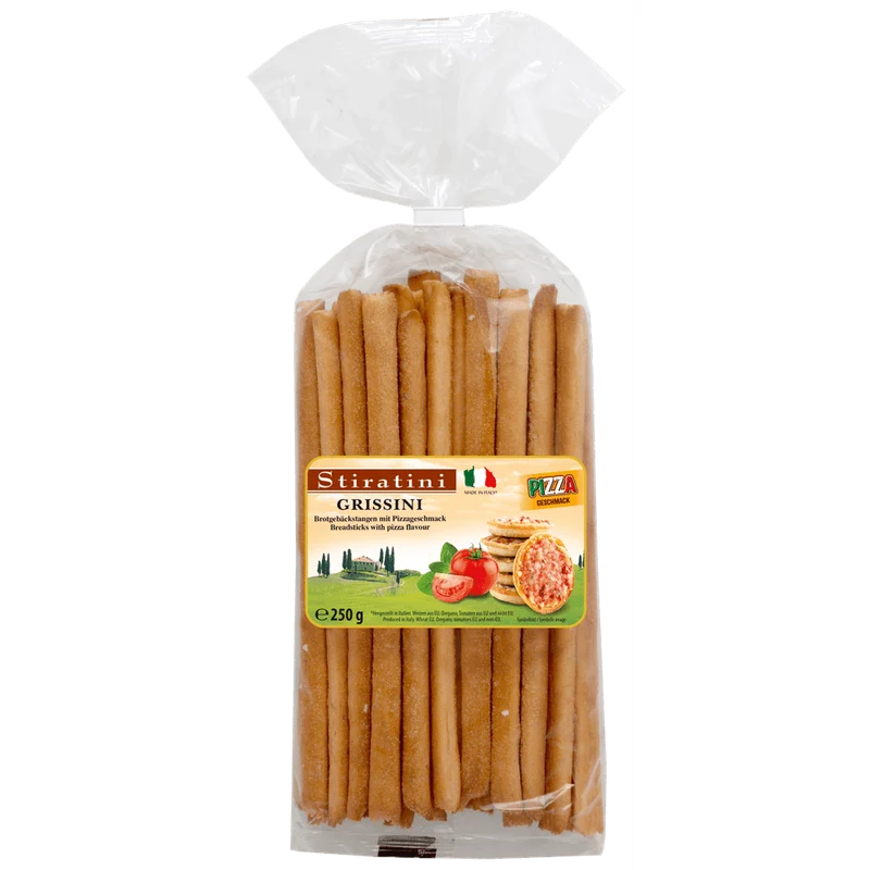 Stiratini Grissini Brotgebäckstangen Pizza 250g