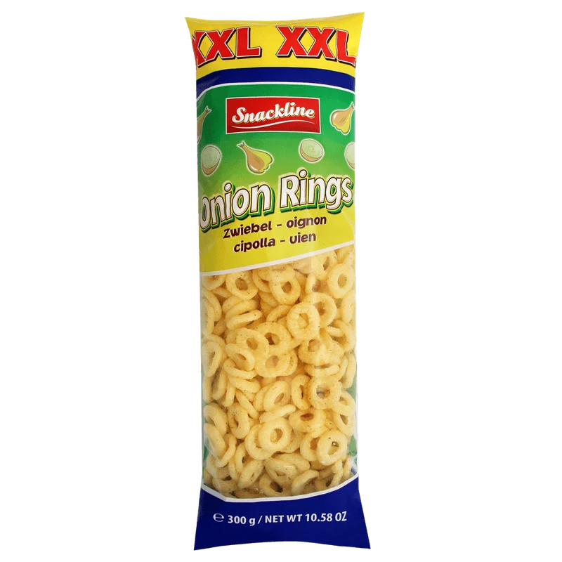 Snackline XXL Mais Rings Onion gesalzen 300g