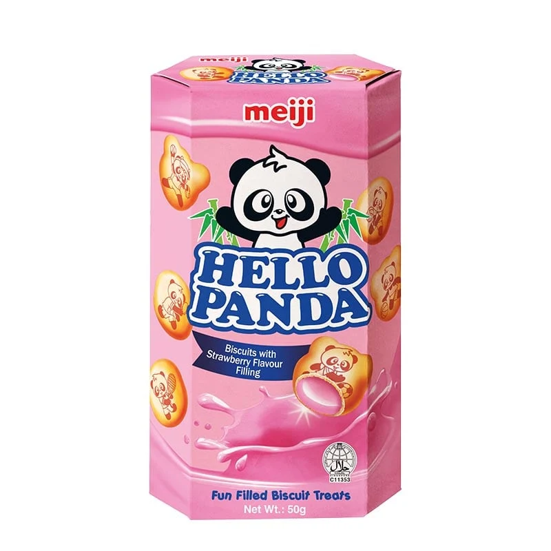 Hallo Panda Keks Erdbeere 50g