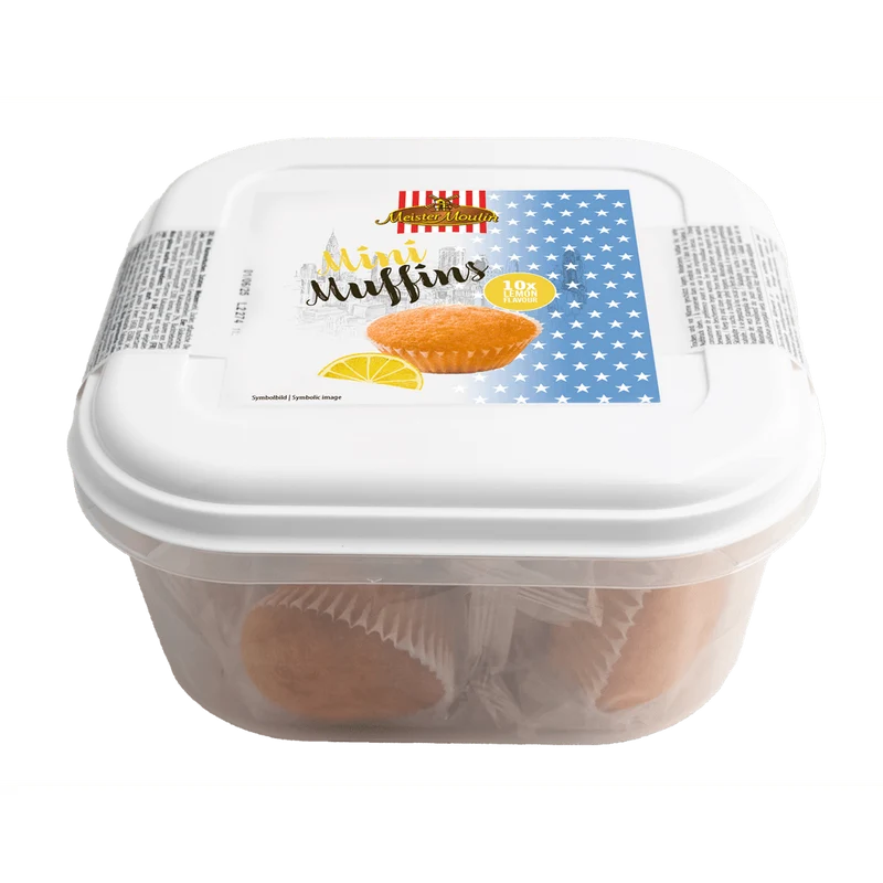 Meister Moulin Mini Muffins Lemon 250g