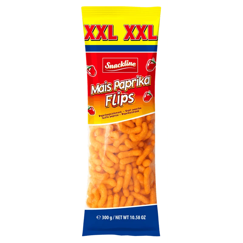 Snackline XXL Mais Flips Paprika 300g