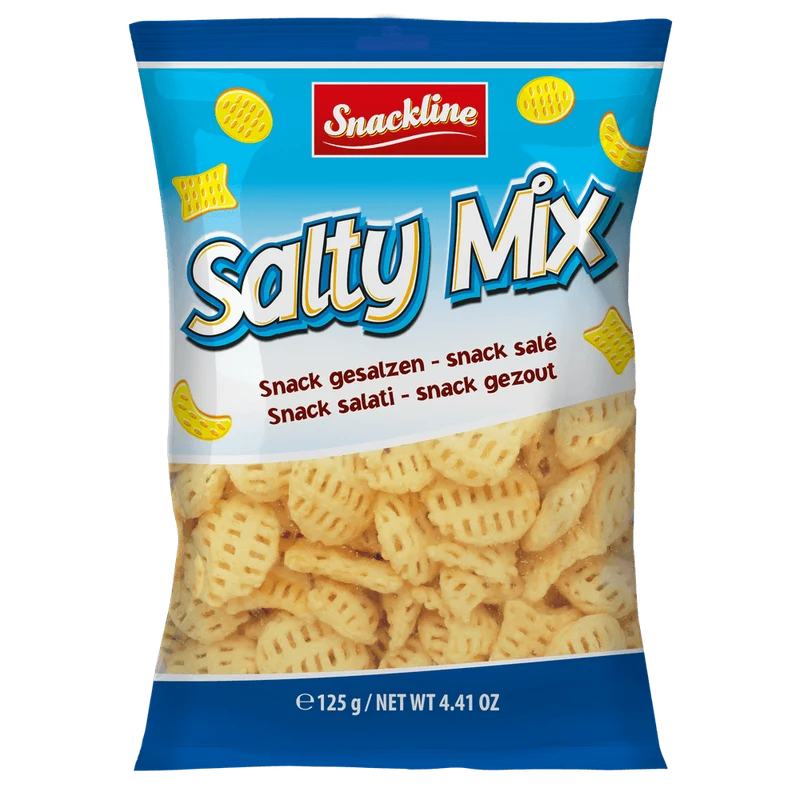 Snackline Salty Mix Kartoffelsnack 125g