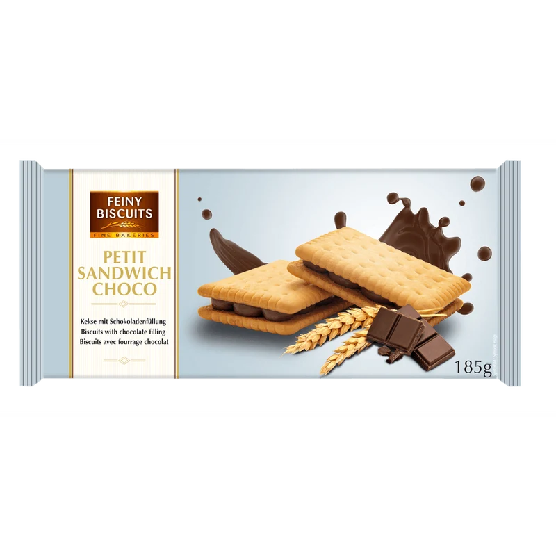 Feiny Biscuits Sandwich Kekse mit Schokoladenfüllung 185g