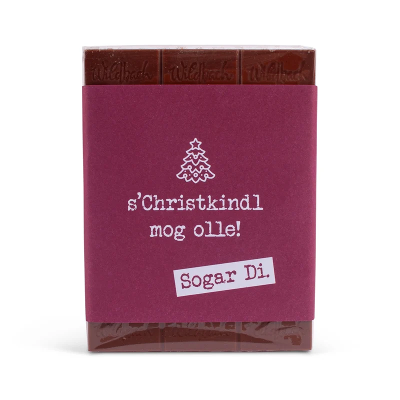 Schokolade "s'Christkindl mog olle!"