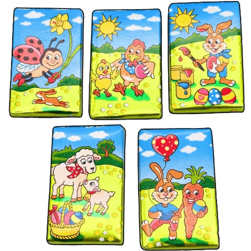 Storz Vollmilch Schokolade Figuren Mix 60x7,5g Hase Huhn Schaf Marienkäfer 450g