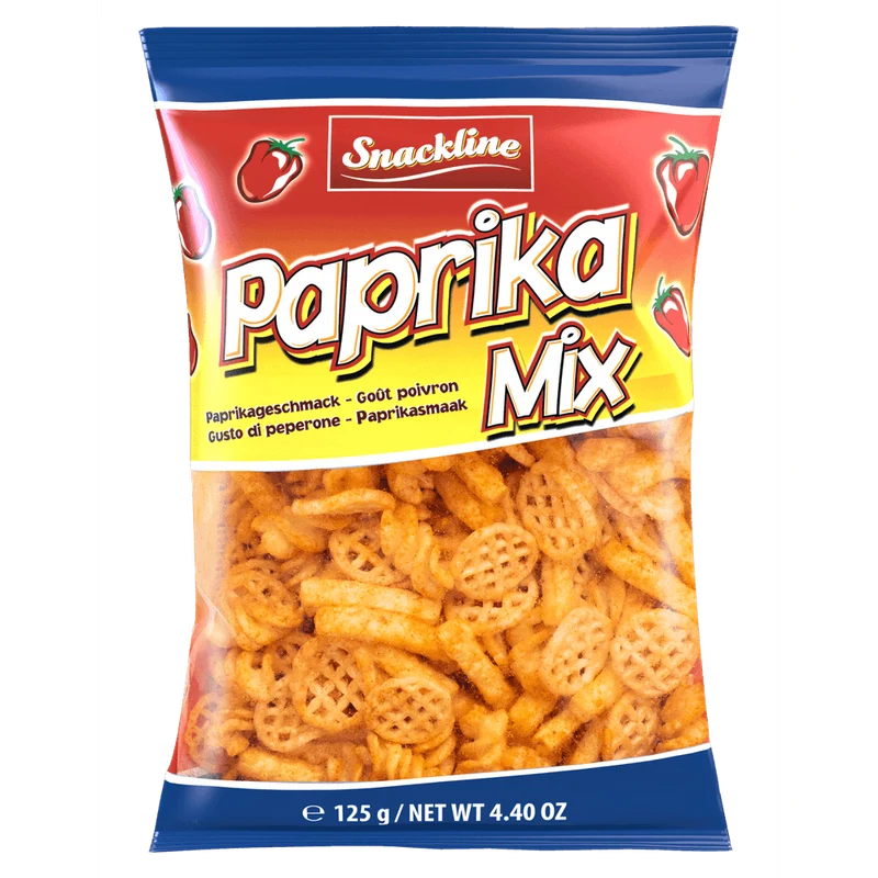 Snackline Paprika Mix Kartoffelsnack 125g