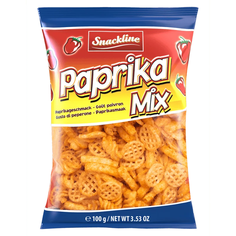Snackline Paprika Mix Kartoffelsnack 100g