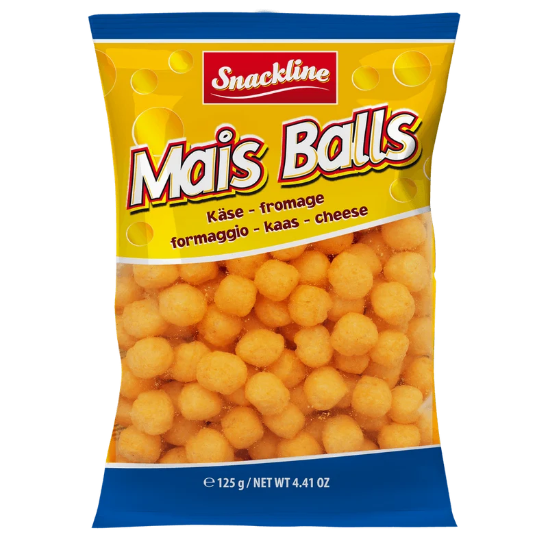Snackline Mais Balls Käse Maissnack gesalzen 125g