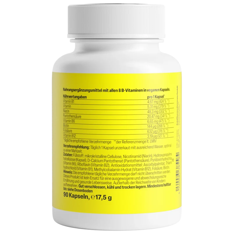Vitamin B Komplex + Biotin Forte (90 Kapseln)