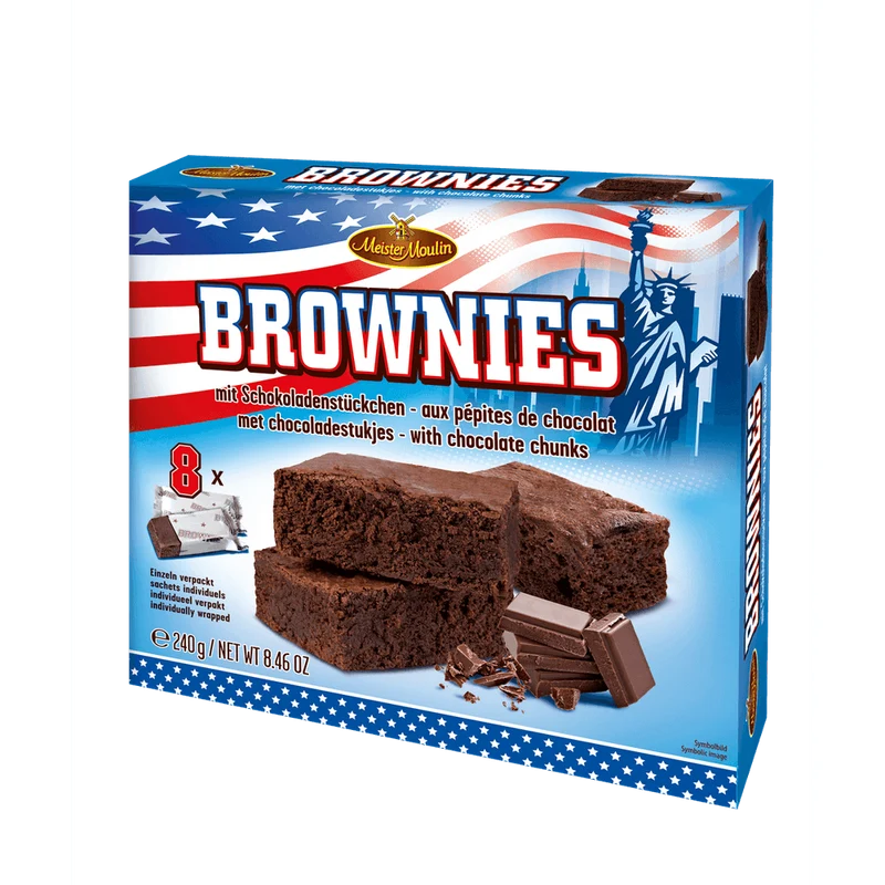 Meister Moulin Brownies 240g (8x30g)