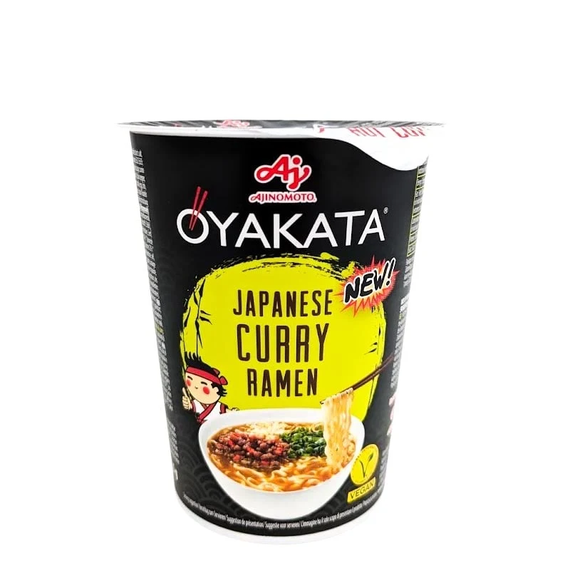 Japanischer Curry-Ramensuppe-Nudelbecher Oyakata