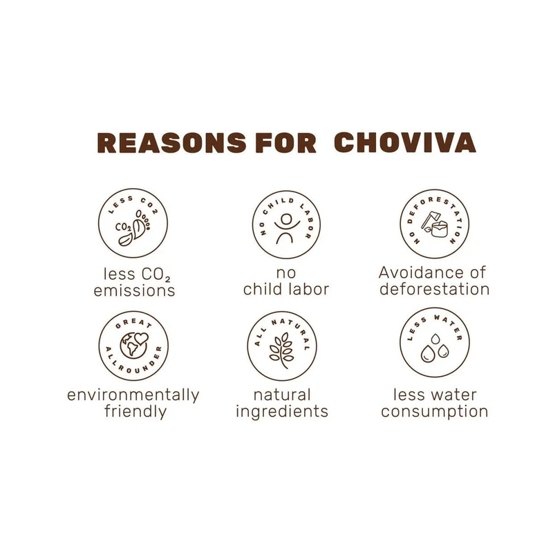 Only Puffreis ChoViva Schokoladenalternative Snack 100g
