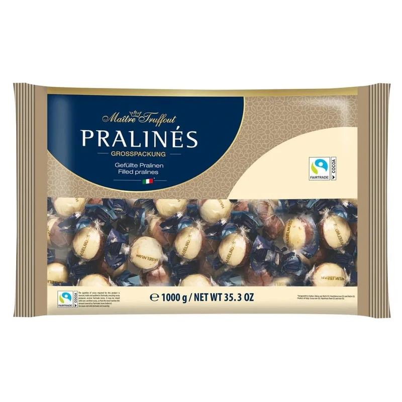 Maitre Truffout Pralinen Duo Haselnusscreme 1000g
