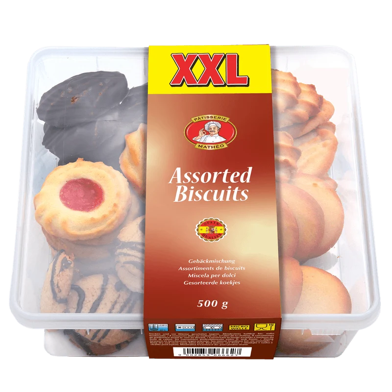 Pâtisserie Mathéo XXL Keksmischung 500g kakaofreie Schoko-Alternative