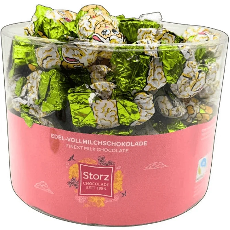 Storz Mini Lämmchen Edelvollmilch Schokolade 100x6,25g Dose
