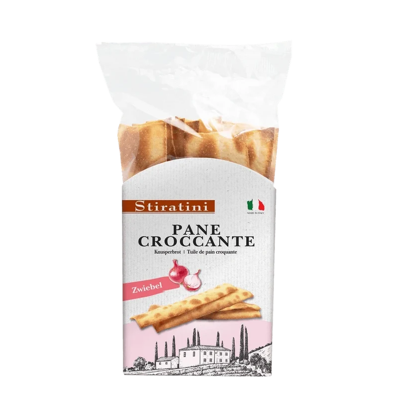 Snackline Knusperbrot Zwiebel - Pane Croccante 140g