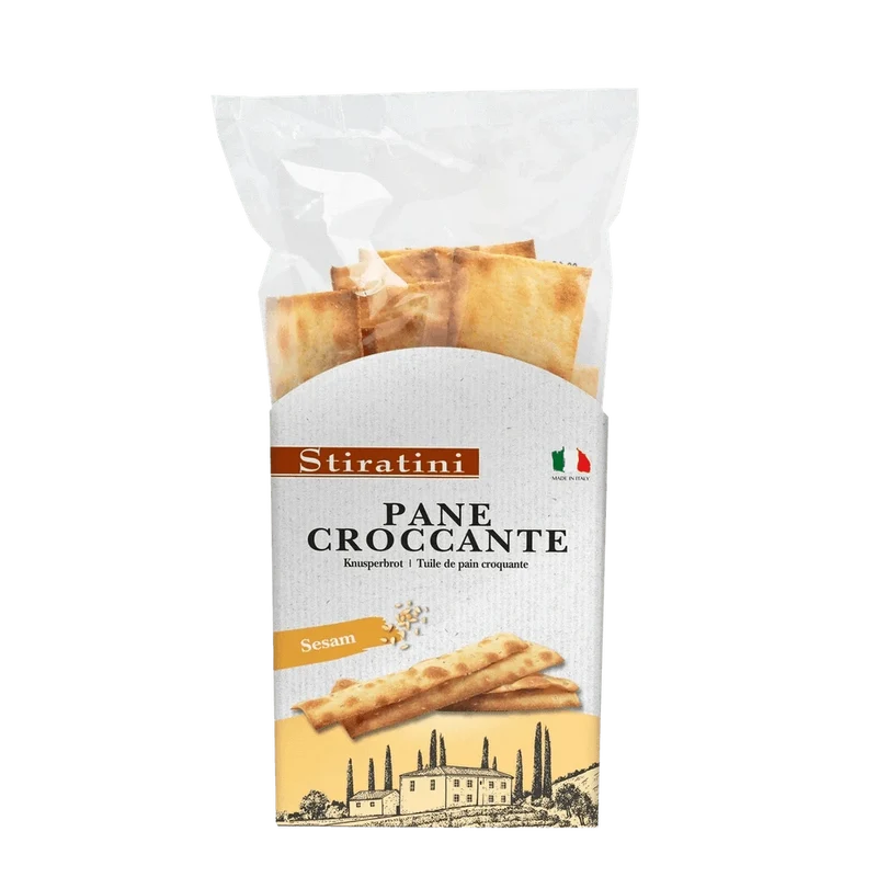 Snackline Knusperbrot Sesam - Pane Croccante 140g