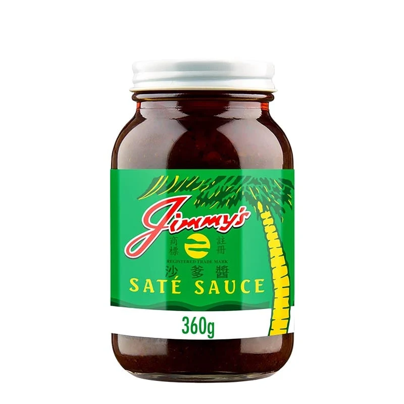 Jimmy's Saté-Soße (Satay Erdnusssauce) 360ml