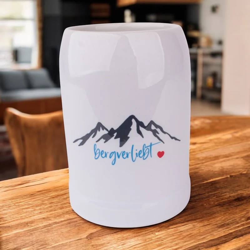 Bierkrug "Bergverliebt"