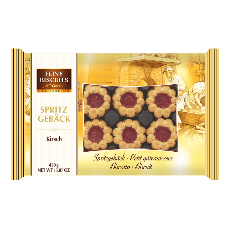 Feiny Biscuits Spritzgebäck Kirsch 450g