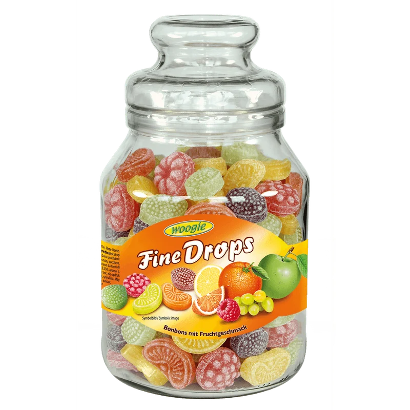 Woogie Bonbons mit Früchtemixgeschmack 966g