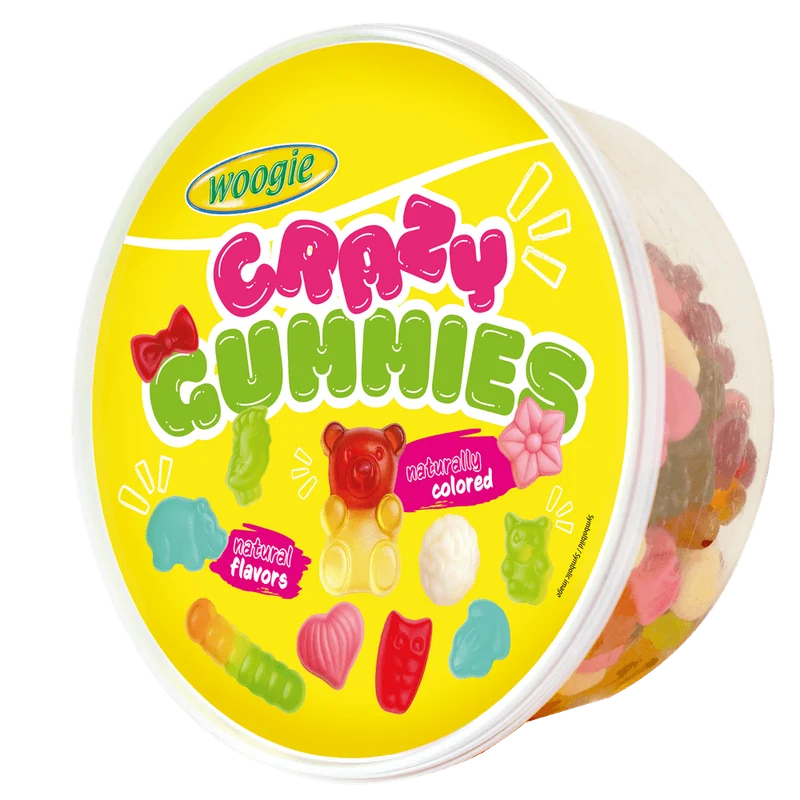 Woogie Crazy Gummies Fruchtgummi 1kg