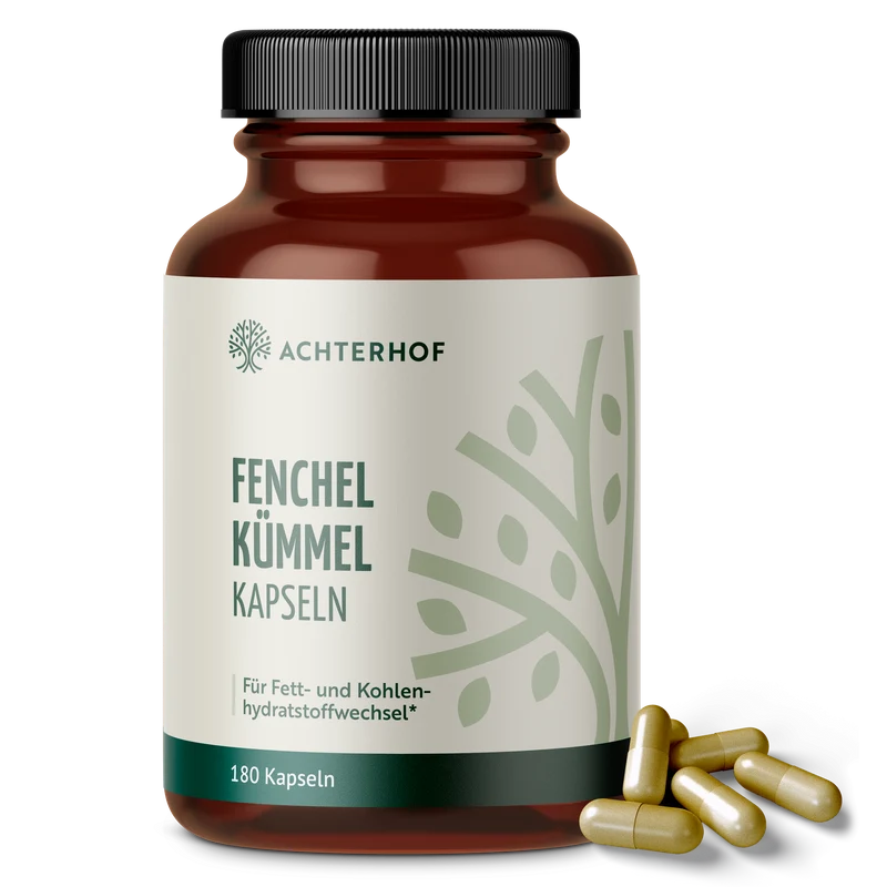 Fenchel Kümmel Kapseln (180 Kapseln)