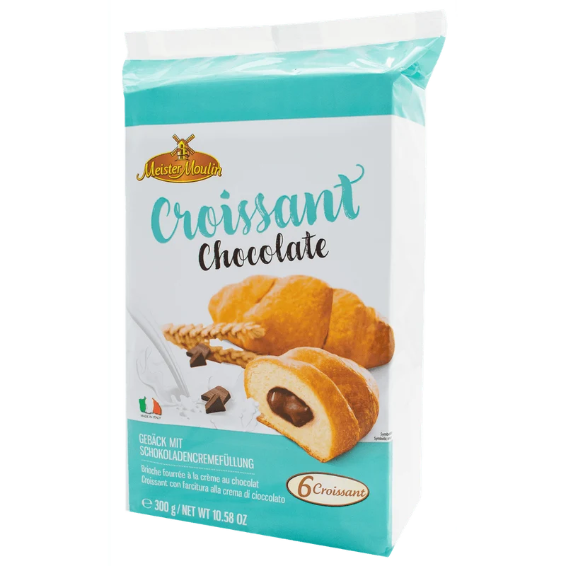 Meister Moulin Croissant Chocolate 6er 300g