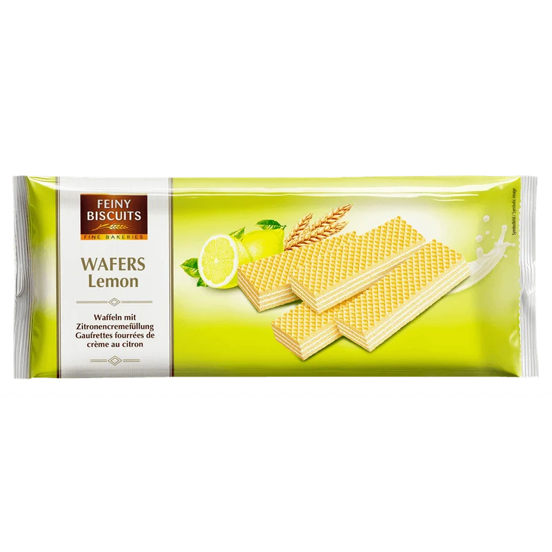 Feiny Biscuits Waffeln mit Zitronencremefüllung 250g