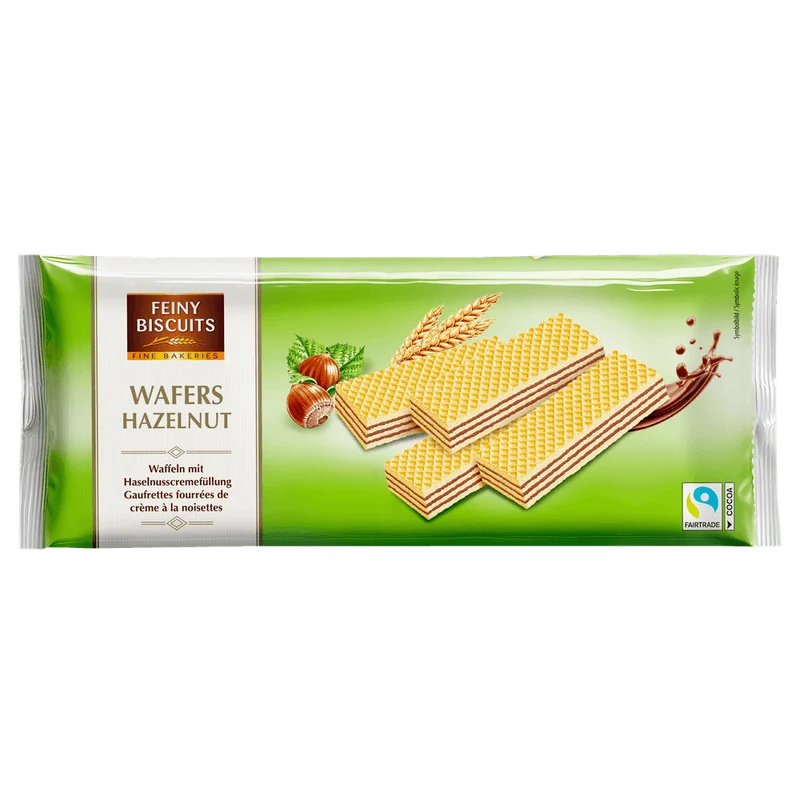 Feiny Biscuits Waffeln mit Haselnusscremefüllung 250g