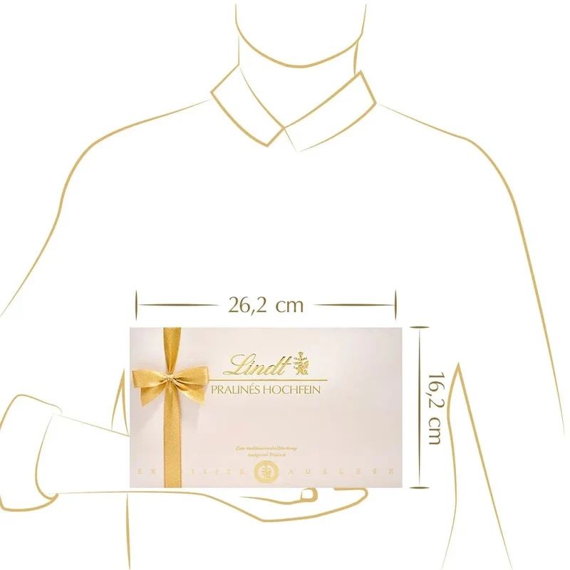 Lindt Pralinen Hochfein 200g Packung