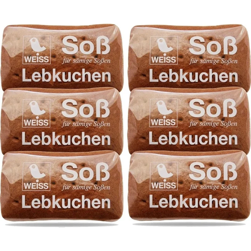 Weiss Soß Brauner Lebkuchen für sämige Soßen 6 x 40g