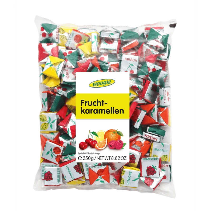 Woogie Fruchtkaramellen 250g