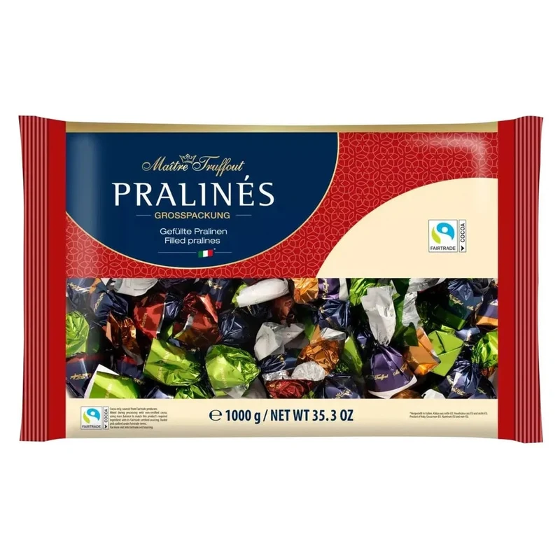 Maitre Truffout Pralinen Milchschokolade Mix 1000g