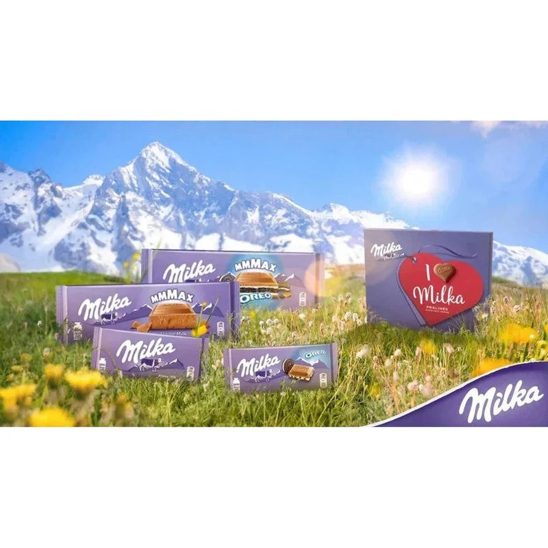 Milka Choco Moo Kekse Alpenmilch Schokolade 120g Kuhform