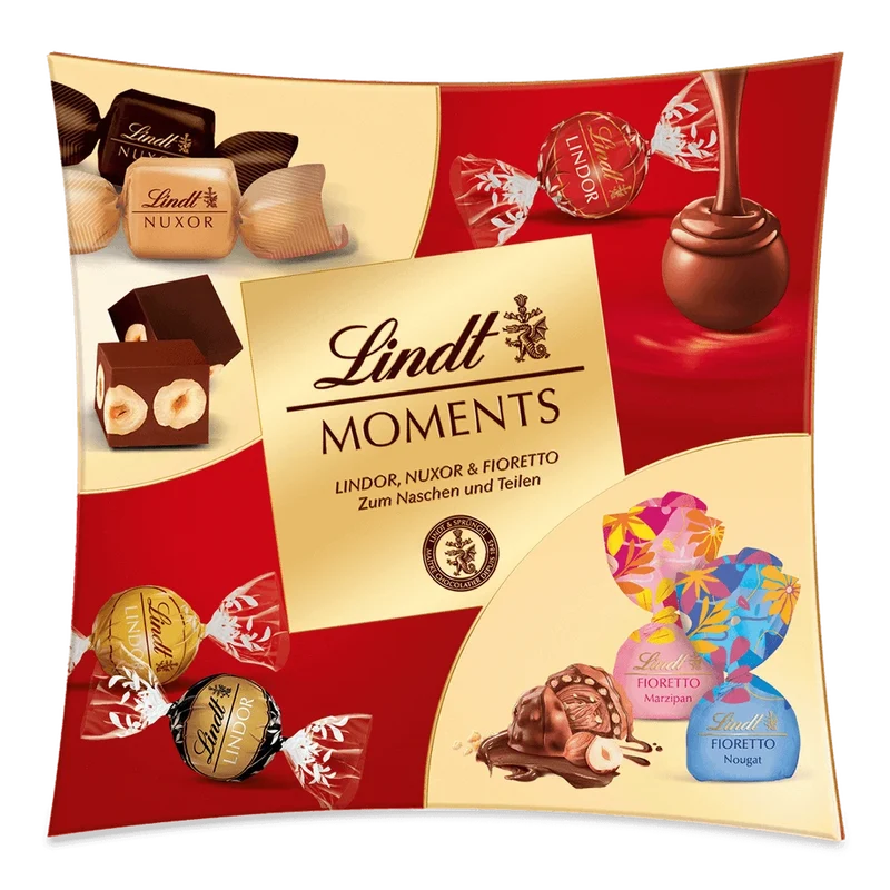 Lindt Pralinenmischung Moments Inhalt: 18 Stück, 223g