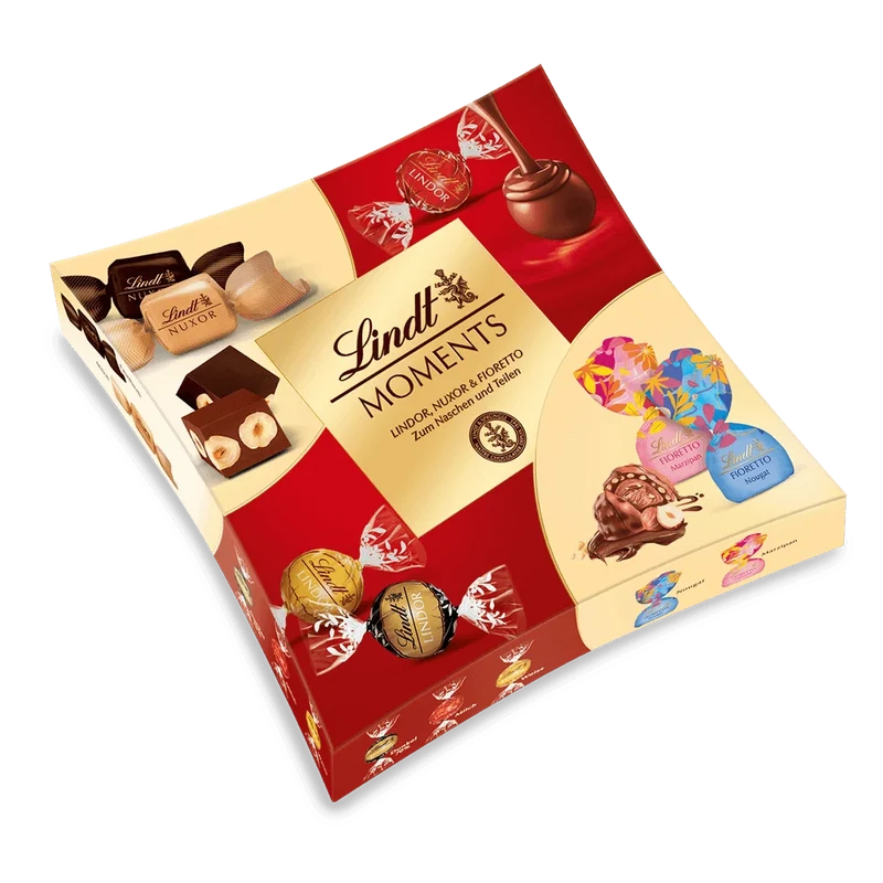 Lindt Pralinenmischung Moments Inhalt: 18 Stück, 223g