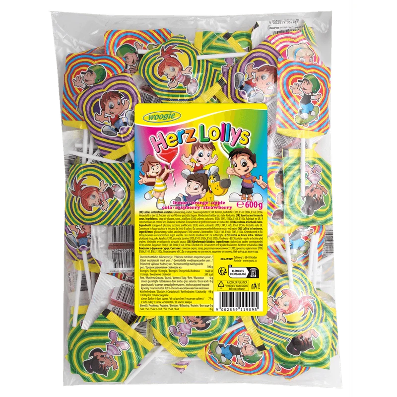 Woogie Herzlolly's 600g